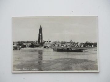 ansichtkaart Rhenen. gezicht Veerpont beschikbaar voor biedingen
