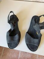 Gabor sandaal zwart Maat 8,5/42,5, Zwart, Gabor, Zo goed als nieuw, Sandalen of Muiltjes