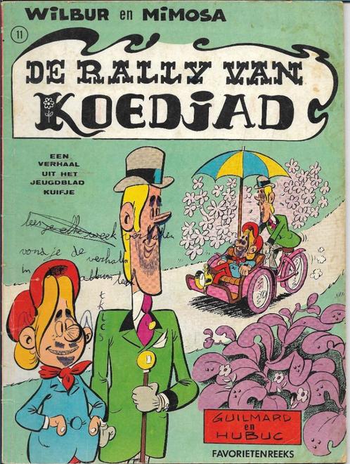 Wilbur en Mimosa - De rally van Koedjad (Favorietenreeks), Boeken, Stripboeken, Gelezen, Eén stripboek, Ophalen of Verzenden