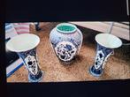 Delfstblauw vazen set, Ophalen
