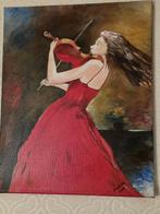 Schilderij, olie op doek, 40 x 50 cm, Antiek en Kunst, Kunst | Schilderijen | Klassiek, Ophalen