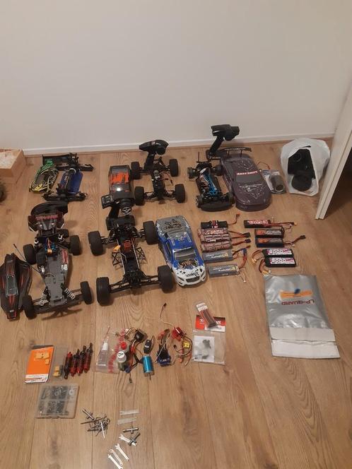 Volledige RC hobby., Hobby en Vrije tijd, Modelbouw | Radiografisch | Auto's, Zo goed als nieuw, Auto offroad, Elektro, Ophalen
