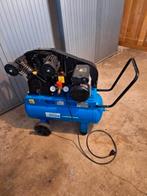 Luchtcompressor zgan Gude 50 liter tank, Doe-het-zelf en Verbouw, Compressors, 25 tot 100 liter, Ophalen of Verzenden, Zo goed als nieuw