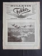 Fokker Bulletin uit 1932 jaargang 8 no. 7-8 (K1111), Ophalen of Verzenden, Gebruikt, Boek of Tijdschrift
