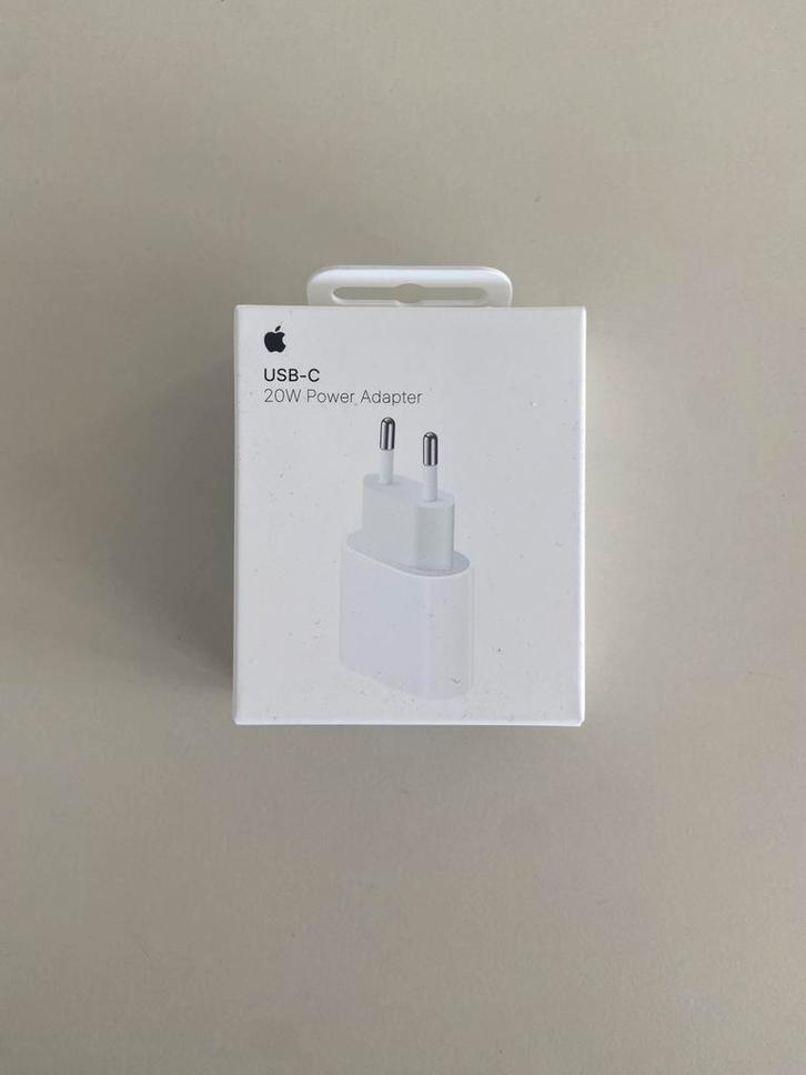 Apple usb-c Adapter 20W, Telecommunicatie, Mobiele telefoons | Telefoon-opladers, Ophalen of Verzenden