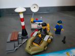 Lego city moeras boot poppetjes nr 60045, Ophalen of Verzenden, Lego, Zo goed als nieuw