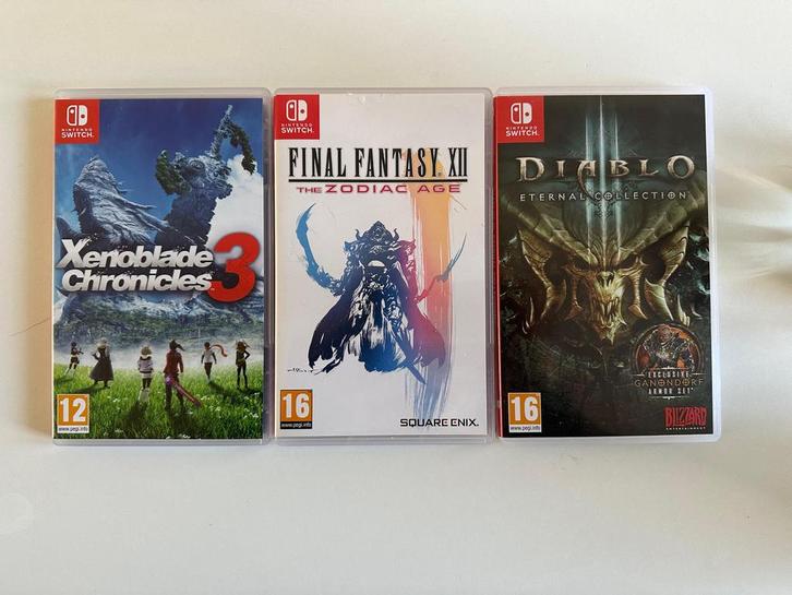 Nintendo Switch Games: Xenoblade, Final Fantasy, Diablo, Spelcomputers en Games, Games | Nintendo Switch, Zo goed als nieuw, Role Playing Game (Rpg)