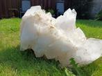 bergkristal cluster, Ophalen, Mineraal