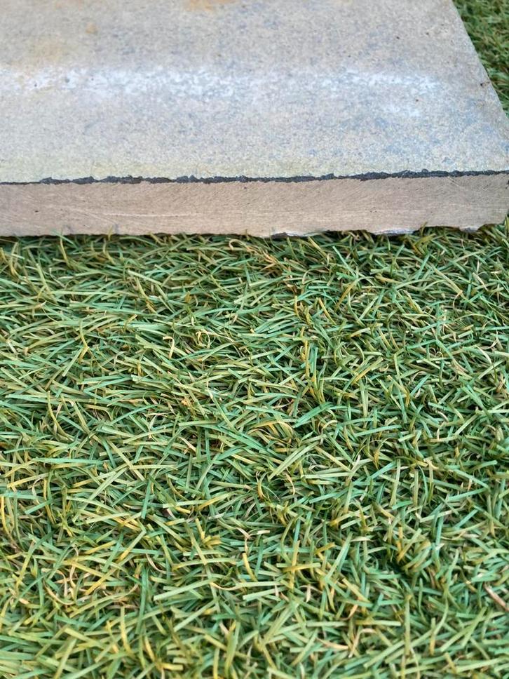 Kunst gras +/- 20m2, Tuin en Terras, Gras en Kunstgras, Gebruikt, Kunstgras, 10 tot 20 m², Ophalen