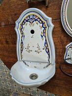Decoratief Frans fonteintje spiegel zeepb handdoekring wcrol, Ophalen