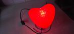 Rode Hartvormige Valentijns Lamp, Ophalen, Zo goed als nieuw, Modern