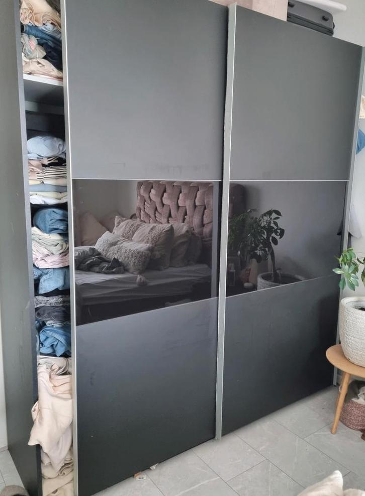 Napoli Kast van Leen Bakker, Huis en Inrichting, Kasten | Kledingkasten, 200 cm of meer, 200 cm of meer, 50 tot 75 cm, Met deur(en)