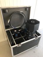 DJ Power X-4 LED CO2 Jet set in flightcase, Ophalen, Gebruikt, Rookmachine, Kleur