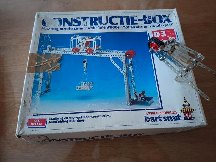 Vintage Constructie-/Metaalbouwdoos – zeer compleet, Antiek en Kunst, Antiek | Speelgoed, Ophalen