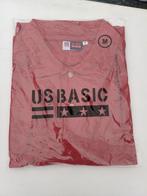 Polo Shirt Burgundy Bordeaux rood - US BASIC maat M NIEUW, Kleding | Heren, Ophalen of Verzenden, Nieuw, Maat 48/50 (M), Rood