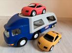 Little Tikes vrachtwagen met 2 auto’s, Kinderen en Baby's, Speelgoed | Speelgoedvoertuigen, Ophalen, Gebruikt