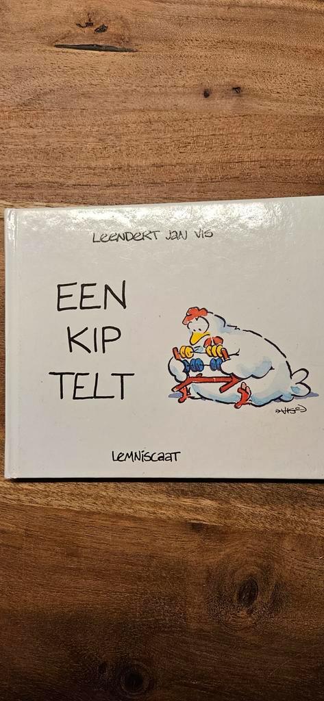 leendert jan Vis een kip telt, Boeken, Kinderboeken | Baby's en Peuters, Gelezen, Ophalen of Verzenden