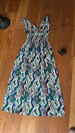 Lange jurk met print S / M travelstof, Maat 38/40 (M), Overige kleuren, Nieuw, Ophalen of Verzenden