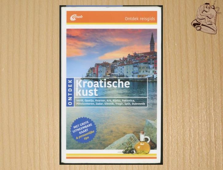 Kroatische kust - ANWB Ontdek reisgids - ( Krooatië ), Boeken, Reisgidsen, Zo goed als nieuw, Reisgids of -boek, Europa, ANWB