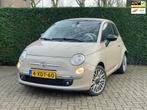 Fiat 500 C 0.9 TwinAir Turbo Cult|1E Eigenaar|BT|NAVI|LEER|, Auto's, Gebruikt, Euro 6, Cabriolet, Beige