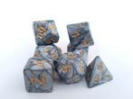 DnD Dobbelstenen Set “Stormgrijs”, Verzenden, Nieuw