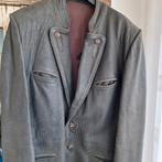 Leren trachten janker 52 oktoberfeest Tiroler, Ophalen, Gedragen, Maat 52/54 (L), Bruin