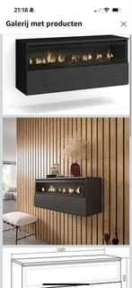 Elektrische Haard TV Meubel - Stijlvol & Warm, Ophalen, Nieuw, 25 tot 50 cm, Overige houtsoorten