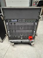 Dynacord Cobra 2 Set - 4 Tops, 4 Subs + Versterker Rack, Ophalen of Verzenden, Gebruikt, 1000 watt of meer