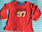 Nieuwe rode longsleeve, sterretjesstof. Maat 92, Kinderen en Baby's, Kinderkleding | Maat 92, Ophalen of Verzenden, Nieuw, Meisje