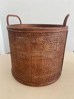 Rotan mand Zara Home te koop, Ophalen, Mand, Rond, Zo goed als nieuw