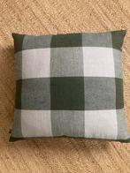 Groen geruit kussen 50x50 Hkliving, Ophalen, Nieuw, Groen, Vierkant