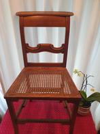 Antieke bidstoel in goede conditie, Huis en Inrichting, Riet of Rotan, Gebruikt, Bruin, Eén