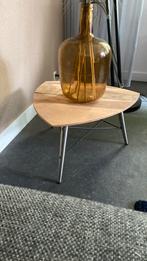 <Xooon bijzettafel-, Huis en Inrichting, Tafels | Bijzettafels, Ophalen, Minder dan 55 cm, Rond, Zo goed als nieuw