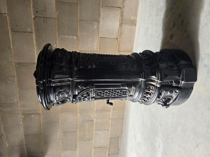 Godin Lemaire Laeken gietijzeren kachel > Antieke gietijzere, Huis en Inrichting, Kachels, Gebruikt, Houtkachel, Hout, Ophalen