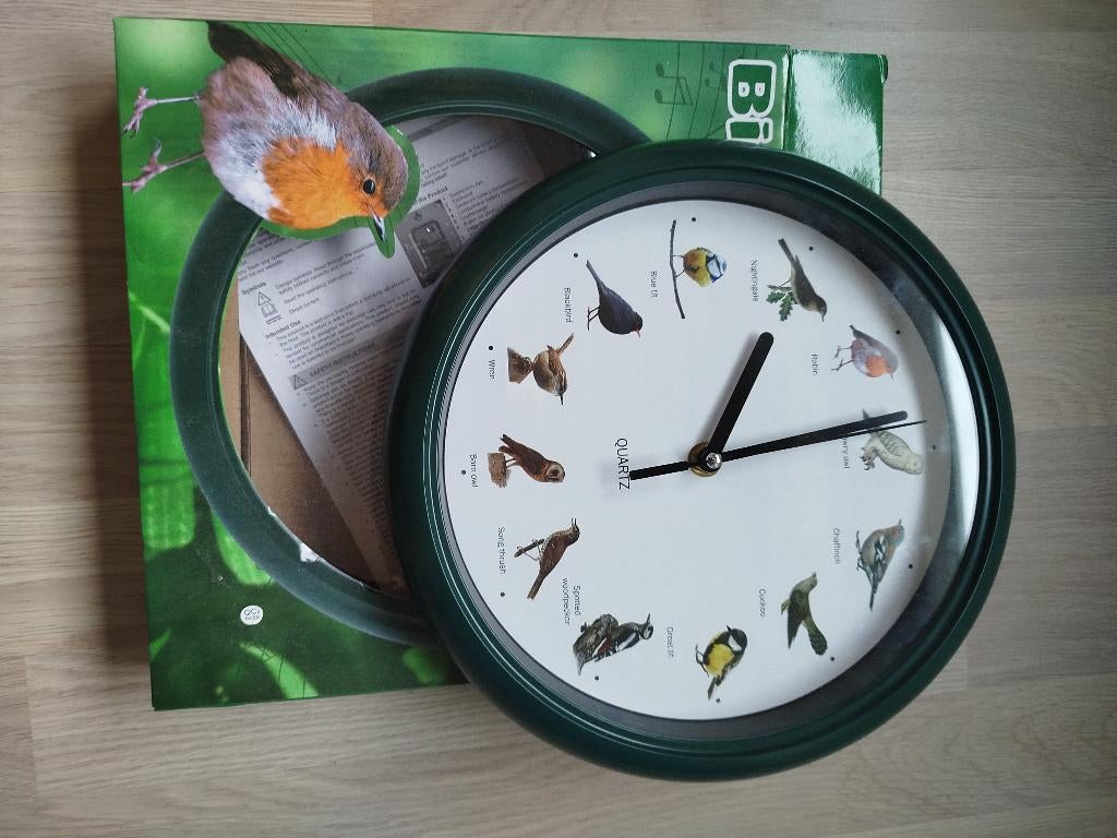 Klok, Ophalen of Verzenden, Nieuw, Analoog, Wandklok