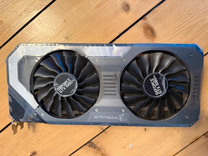 Palit GTX 1080 Ti JetStream 11GB - Topkaart!, Computers en Software, Videokaarten, Gebruikt, Nvidia, PCI-Express 3.0, GDDR5, HDMI