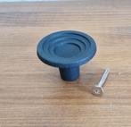 Zwart gietijzeren knop voor kast, deur, keuken, badkamer, WC, Huis en Inrichting, Ophalen of Verzenden, Nieuw