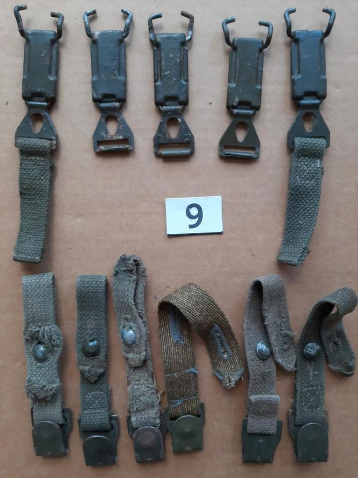 Duits gasmaskerblik onderdelen BW, Verzamelen, Militaria | Tweede Wereldoorlog, Landmacht, Overige typen, Duitsland, Ophalen of Verzenden