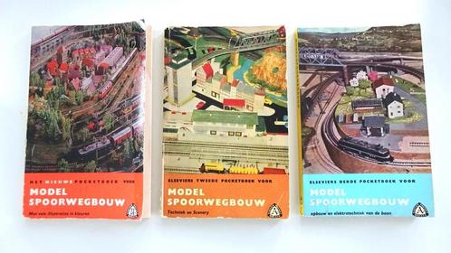3 Elsevier pocketboekjes Modelspoorweg, Hobby en Vrije tijd, Modeltreinen | H0, Boek, Tijdschrift of Catalogus, Gelijkstroom of Wisselstroom