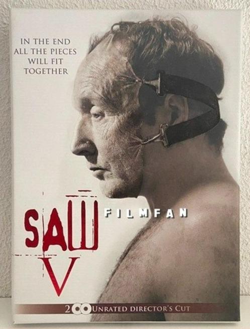 DVD Saw V - unrated director's cut, Cd's en Dvd's, Dvd's | Horror, Zo goed als nieuw, Vanaf 16 jaar, Ophalen of Verzenden