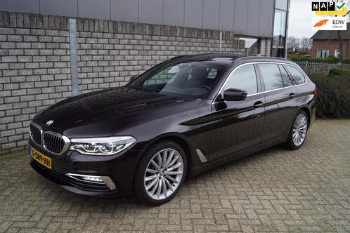 BMW 5-serie Touring 530i xDrive High Executive Edition Autom, Auto's, BMW, Bedrijf, Te koop, 5-Serie, 360° camera, 4x4, ABS, Achteruitrijcamera