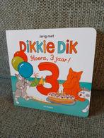 Jet Boeke - Jarig met Dikkie Dik - Hoera, 3 jaar!, Jet Boeke, Ophalen of Verzenden, Zo goed als nieuw, 2 tot 3 jaar