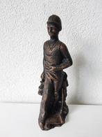 Mooi Beeldje Arbeider Man Valkenburg 19,5 cm., Antiek en Kunst, Ophalen of Verzenden