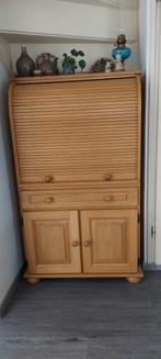 Licht Eiken Computer Meubel, Huis en Inrichting, Kasten | Computermeubels, Ophalen, Gebruikt, Eikenhout, Landelijk