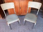 Vintage retro buisframe stoelen i.z.g.st., Huis en Inrichting, Stoelen, Zo goed als nieuw, Ophalen