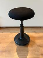 Wobblez Zitkruk - Ergonomisch & Goede Staat, Huis en Inrichting, Ophalen, Zwart, Zo goed als nieuw, Bureaukruk
