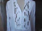 Mooie witte blouse van DIDI, Kleding | Dames, Blouses en Tunieken, Ophalen of Verzenden, Zo goed als nieuw, Maat 38/40 (M), Wit