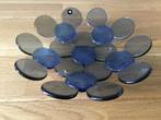 Leonardo glazen schaal punten blauw grijs 22 cm of 25 cm, Huis en Inrichting, Woonaccessoires | Schalen en Manden, Ophalen of Verzenden
