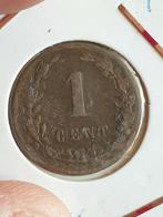 1 cent 1880, nr.2 (04), Postzegels en Munten, Ophalen of Verzenden, 1 cent