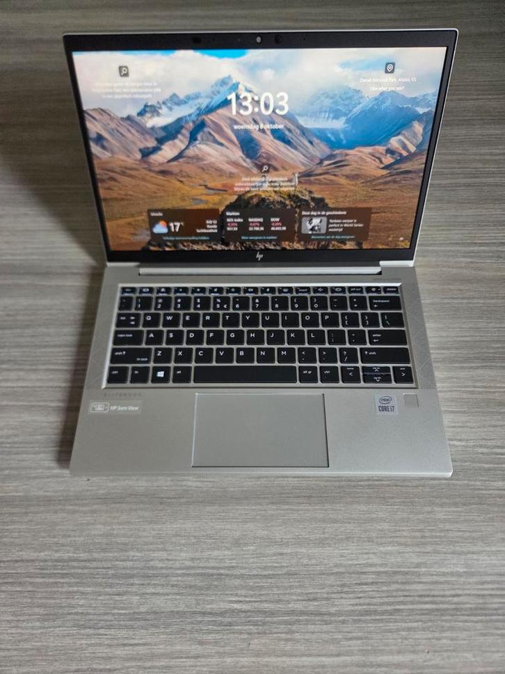 HP Elitebook 830 G7 met i7-10e gen, 16g ram, nvme, Win11 pro, Computers en Software, Windows Laptops, Zo goed als nieuw, 13 inch
